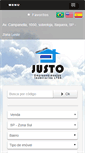 Mobile Screenshot of imobiliariajusto.com